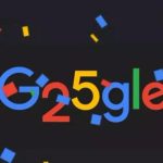 ulang tahun ke-25 google